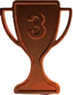 Rank 3 trophy